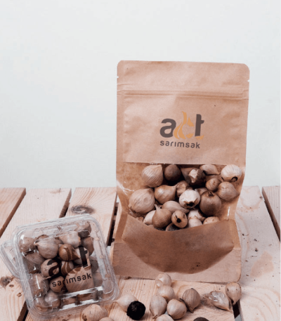Paketli siyah sarımsak