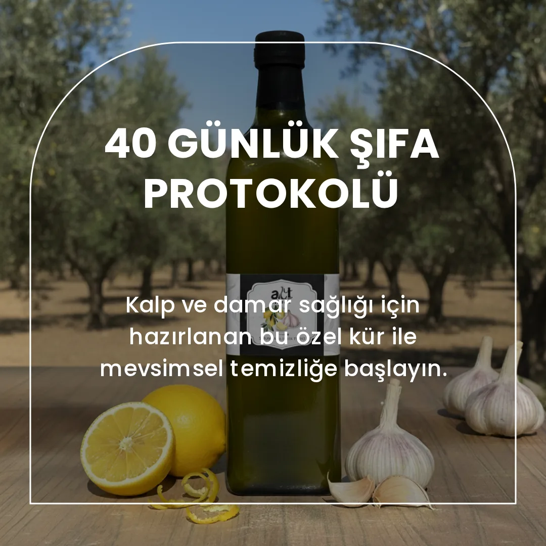 40 Günlük Şifa Protokolü - Sarımsak Kürü