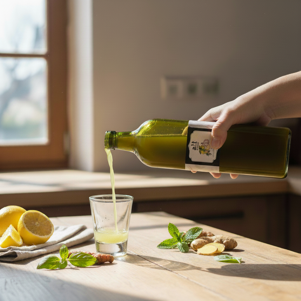 Limon Sarımsak Kürü Limon Sarımsak Kürü (2 Litre) - Görsel 1