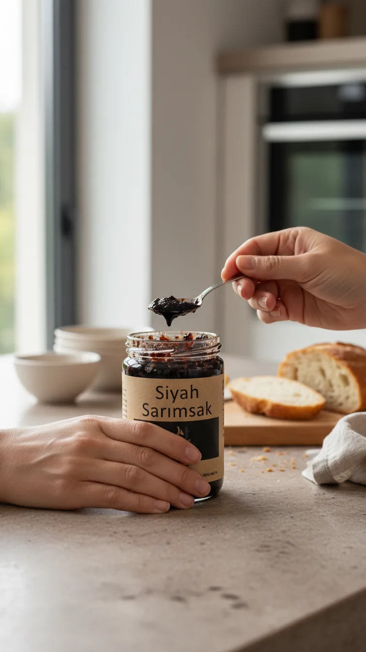 Siyah Sarımsak Püresi - Taşköprü ACT Sarımsak
