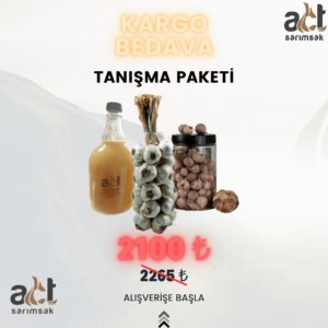 Sarımsak tanışma paketi