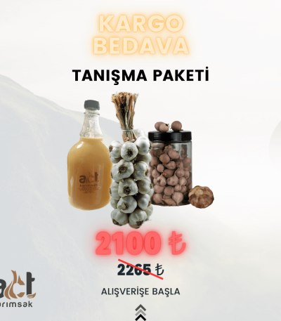 Sarımsak tanışma paketi