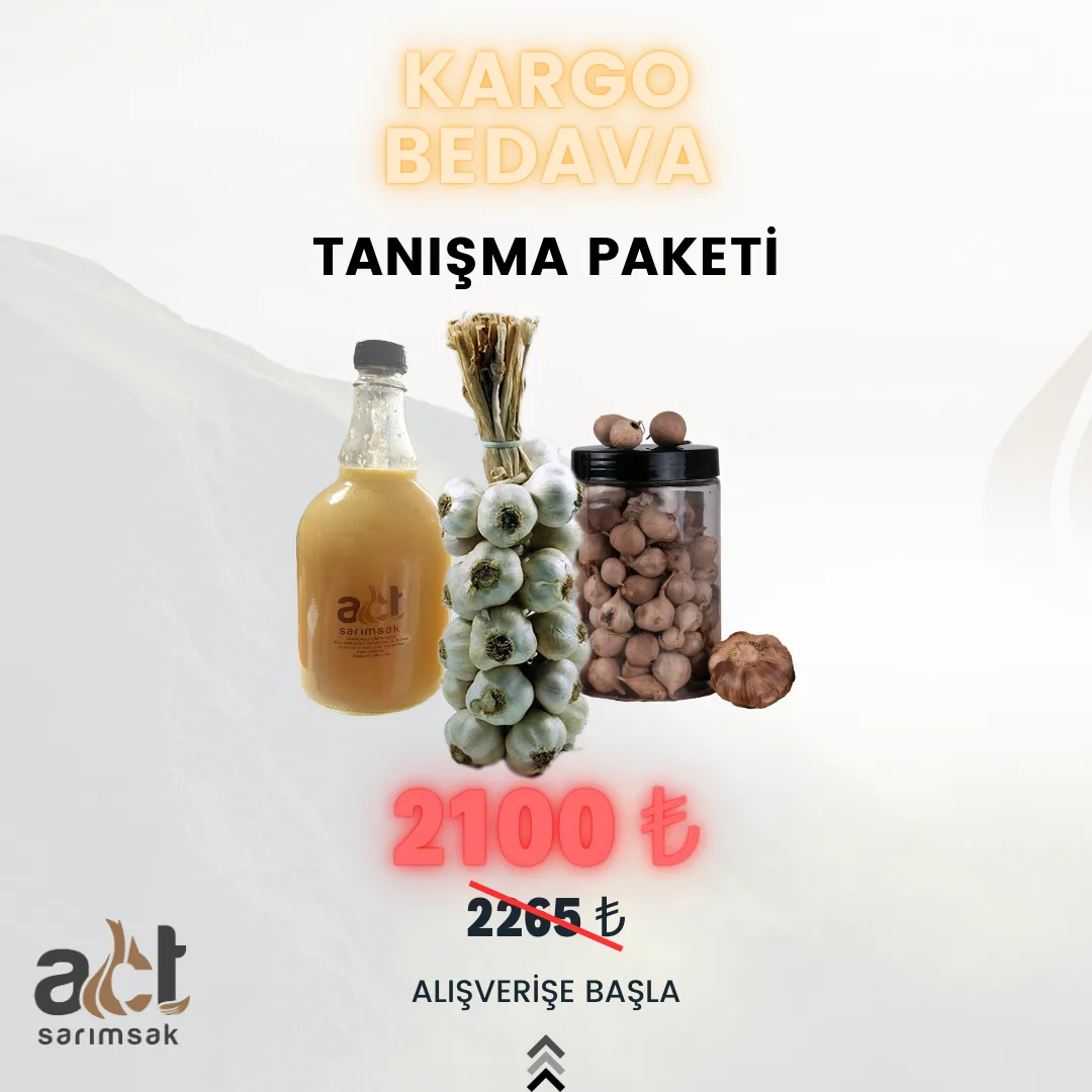 act sarımsak tanışma paketi (Instagram Videosu) Sarımsak tanışma paketi